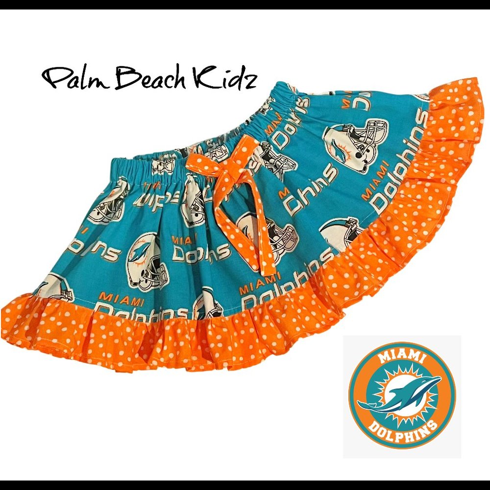 Miami Dolphins Girl Twirl Skirt